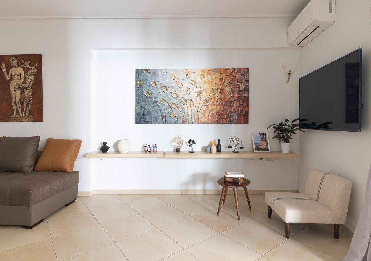Elegant Apt 50Meters Close Acropolis Athena Bagian luar foto