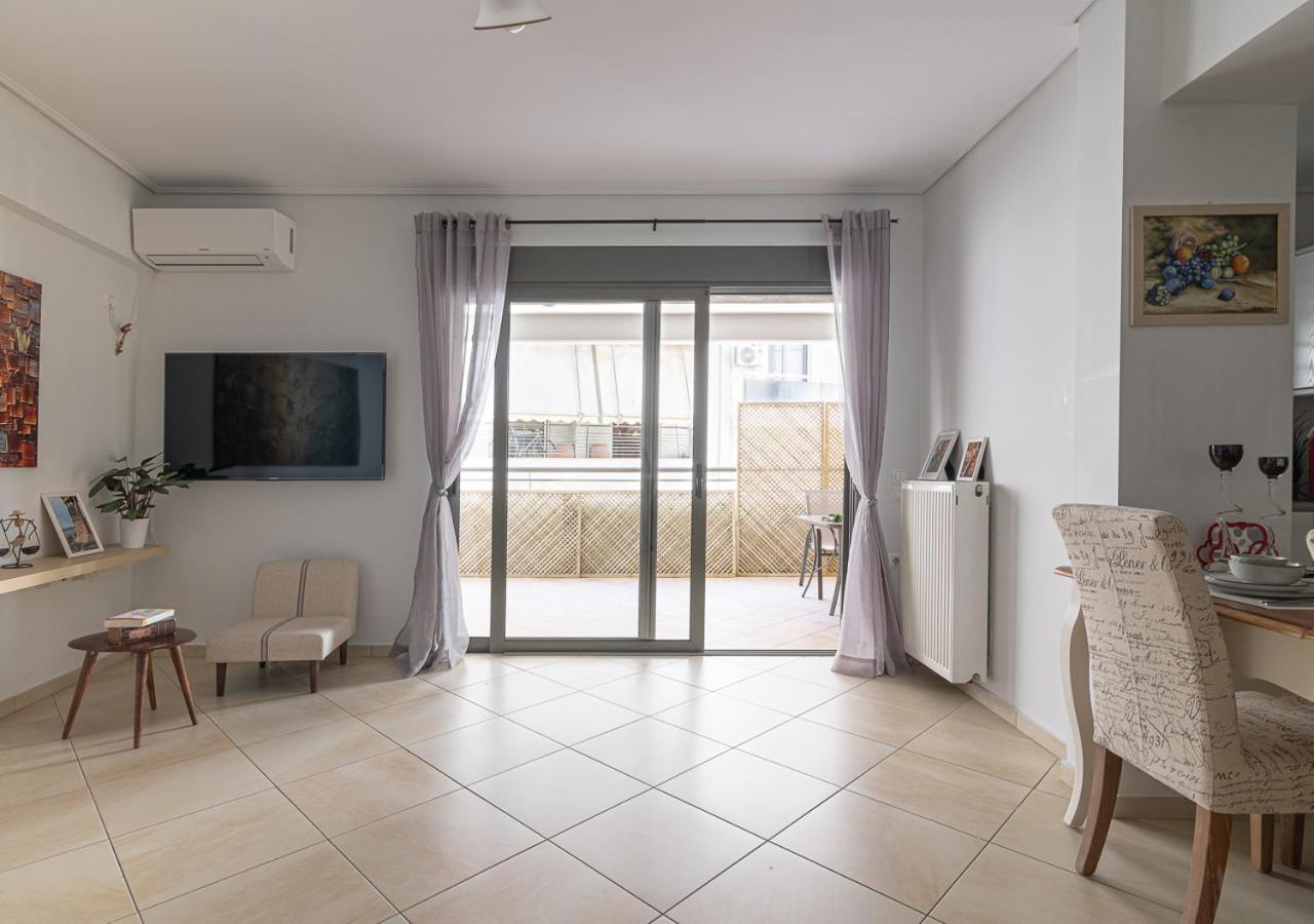 Elegant Apt 50Meters Close Acropolis Athena Bagian luar foto