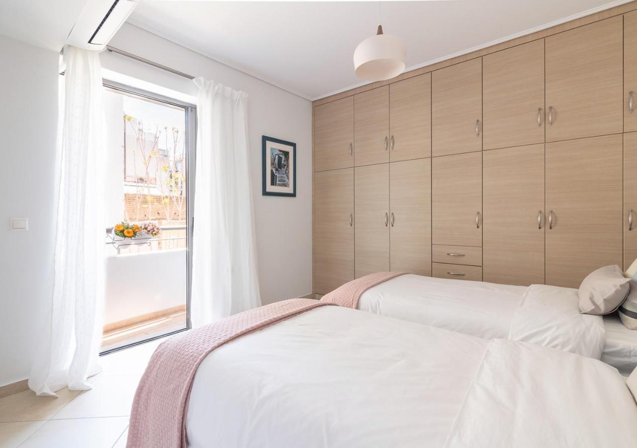 Elegant Apt 50Meters Close Acropolis Athena Bagian luar foto
