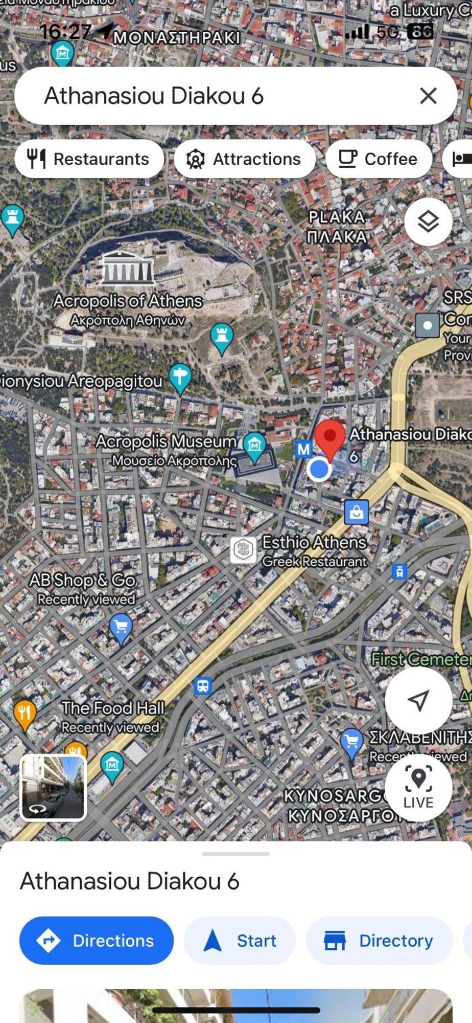 Elegant Apt 50Meters Close Acropolis Athena Bagian luar foto