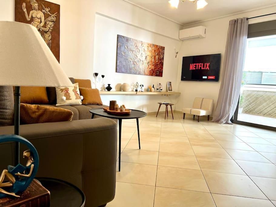 Elegant Apt 50Meters Close Acropolis Athena Bagian luar foto