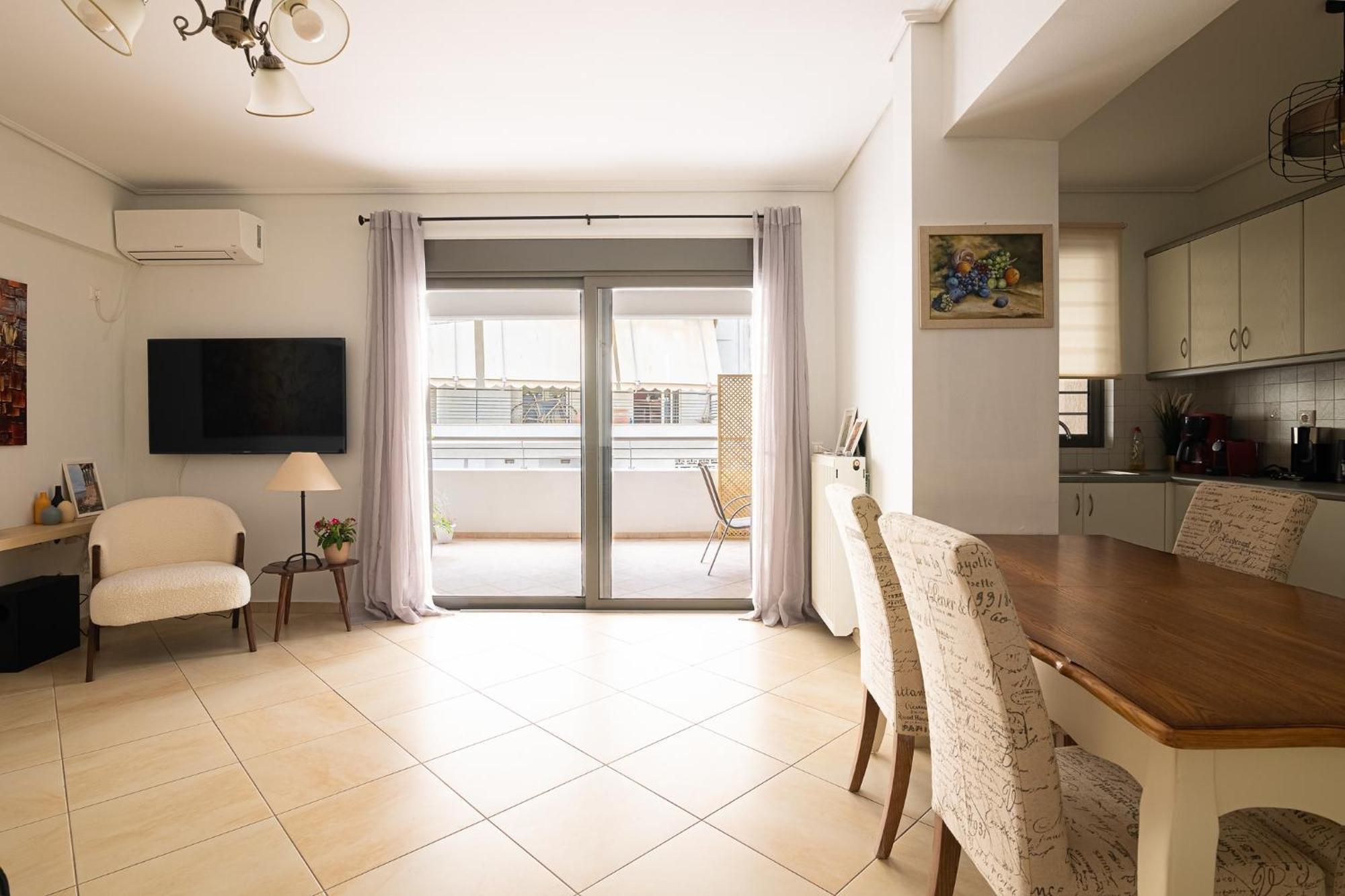 Elegant Apt 50Meters Close Acropolis Athena Bagian luar foto